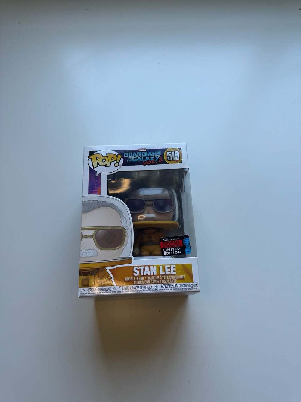 Funko Pop Marvel Guardians Of The Galaxy Vol.2 Stan Lee 519 Vinyl Figure